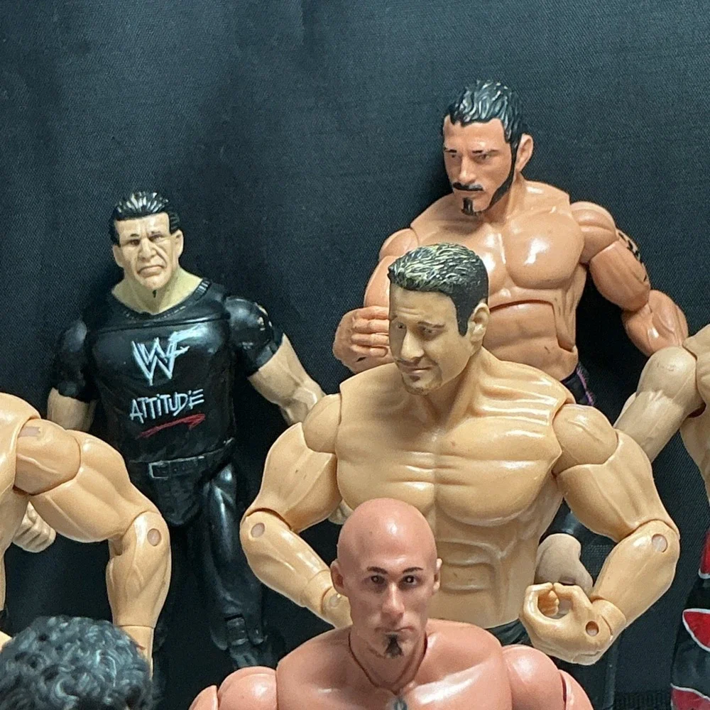 WWE WWF Jakks Action Figures Ruthless Aggression Era Lot Of 26